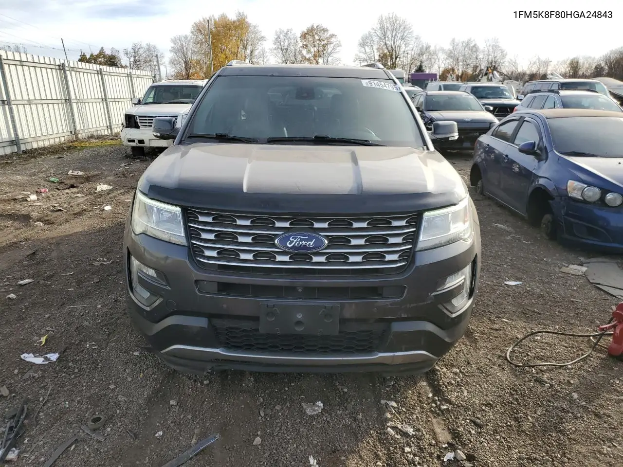 1FM5K8F80HGA24843 2017 Ford Explorer Limited