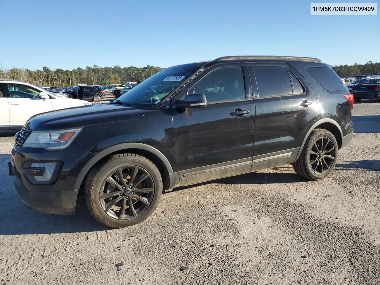 1FM5K7D83HGC99409 2017 Ford Explorer Xlt