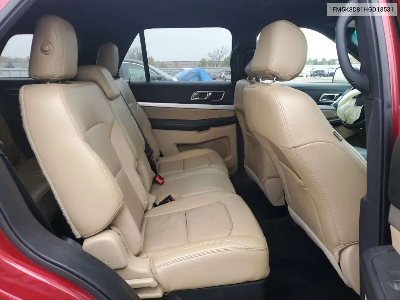 1FM5K8D81HGD18531 2017 Ford Explorer Xlt