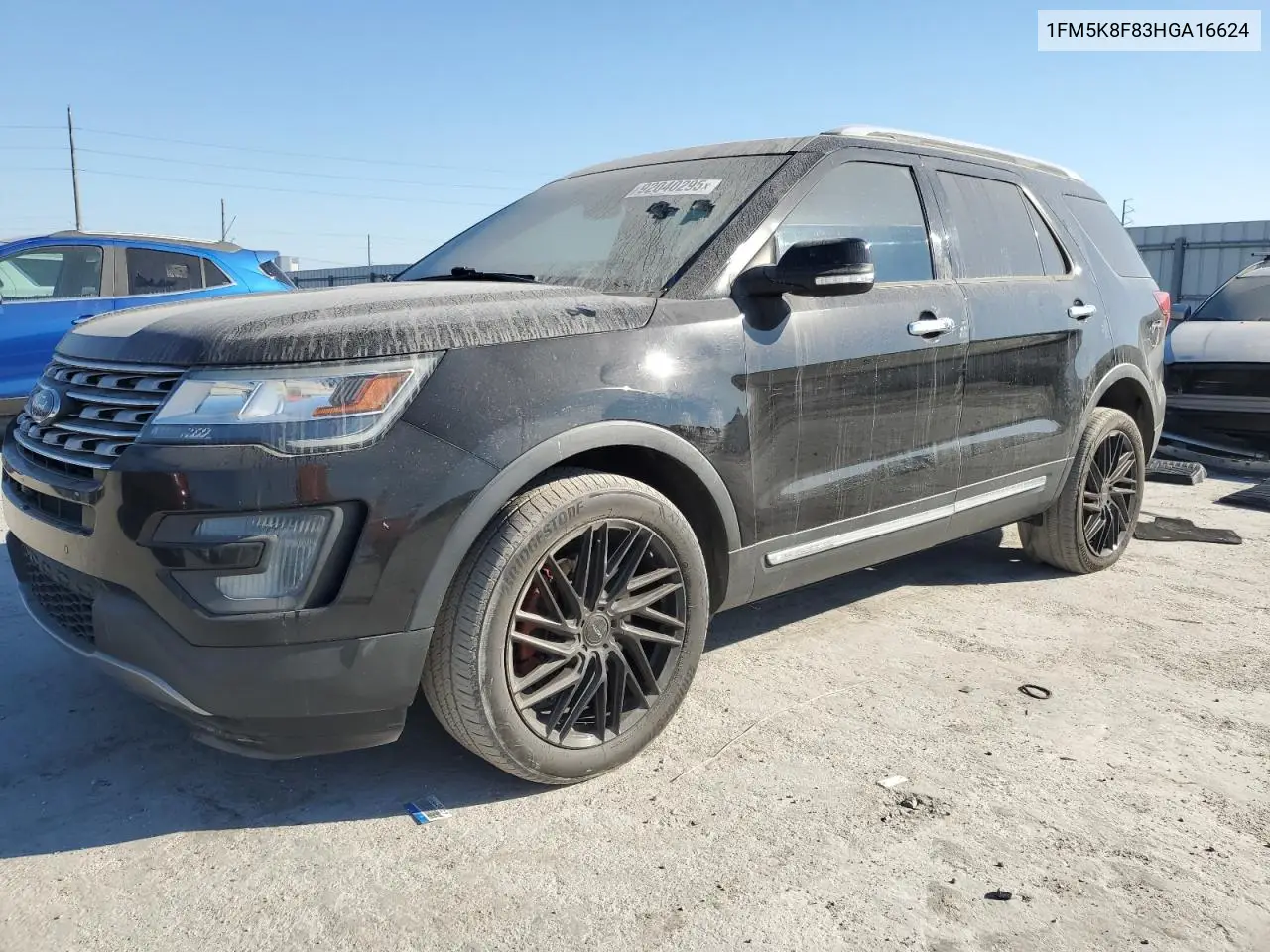 1FM5K8F83HGA16624 2017 Ford Explorer Limited