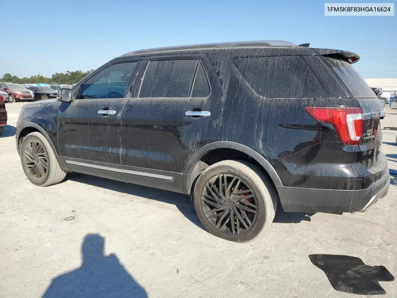 1FM5K8F83HGA16624 2017 Ford Explorer Limited