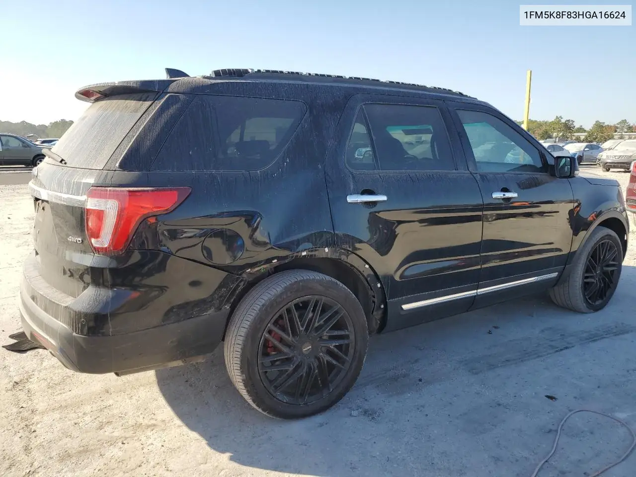 1FM5K8F83HGA16624 2017 Ford Explorer Limited