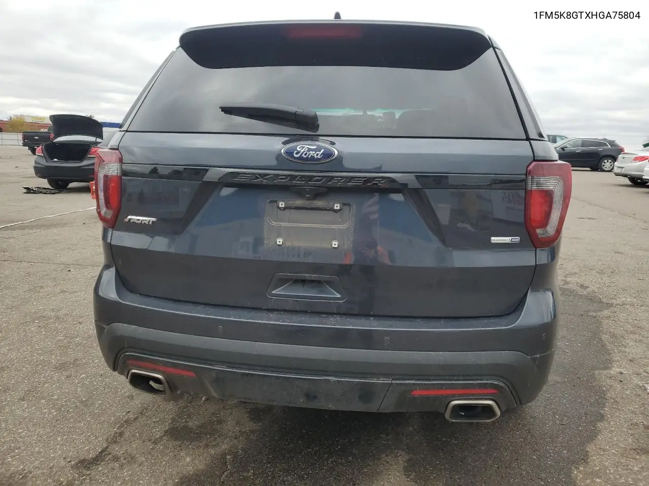 1FM5K8GTXHGA75804 2017 Ford Explorer Sport