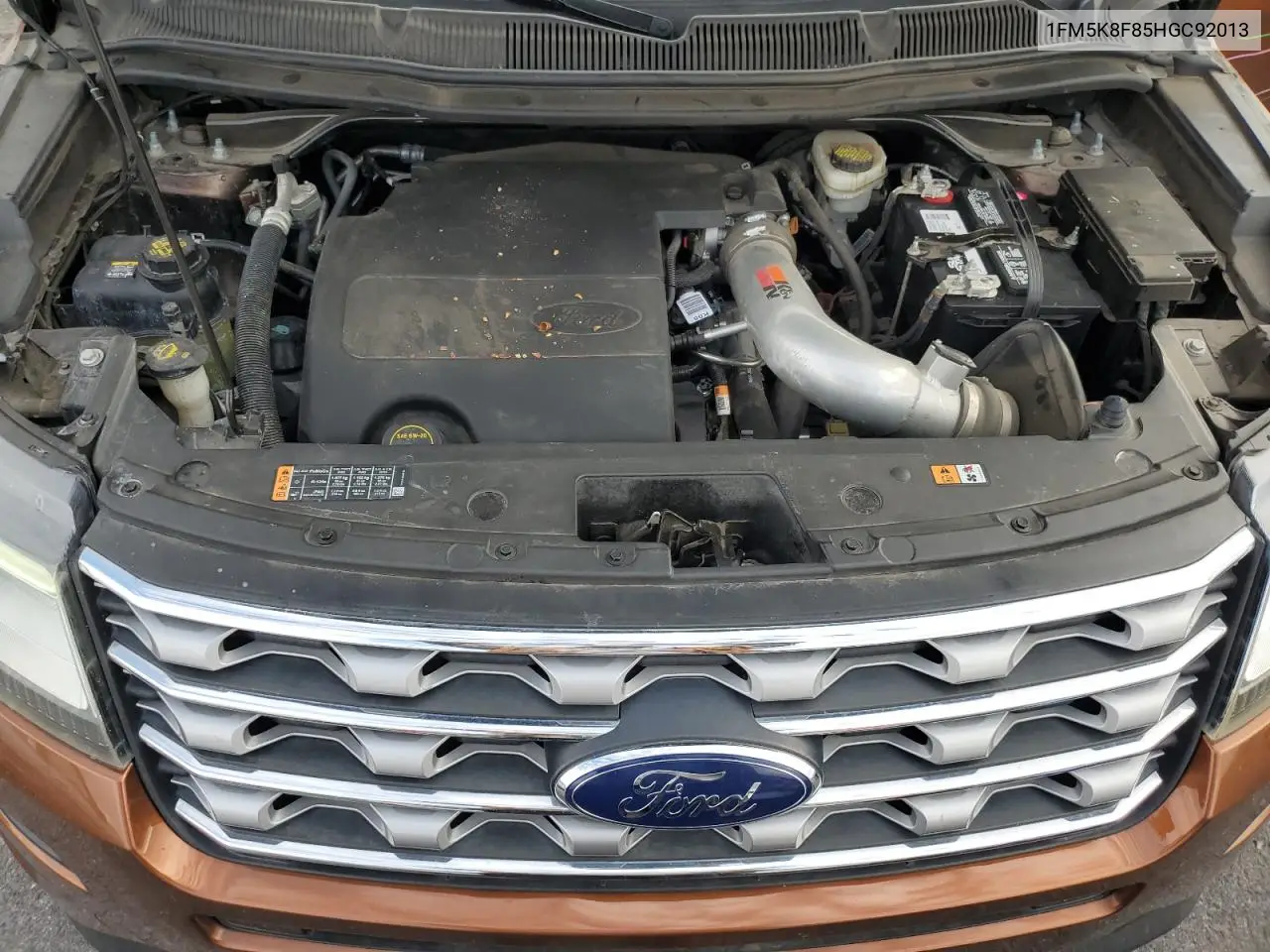 1FM5K8F85HGC92013 2017 Ford Explorer Limited