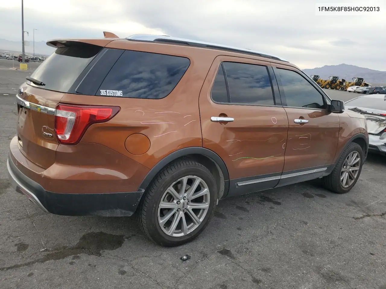1FM5K8F85HGC92013 2017 Ford Explorer Limited