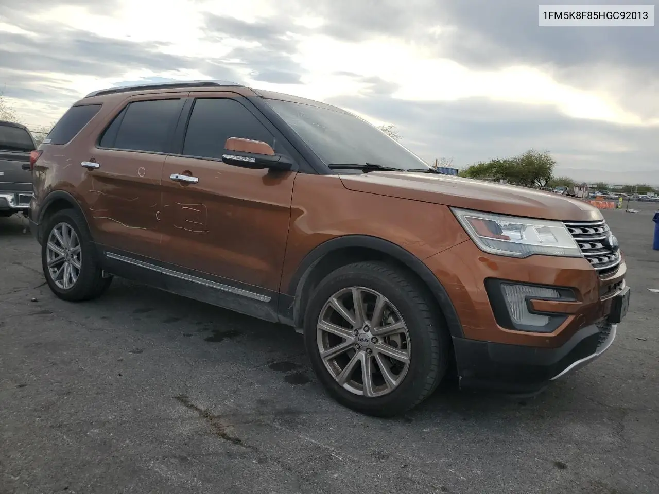 1FM5K8F85HGC92013 2017 Ford Explorer Limited