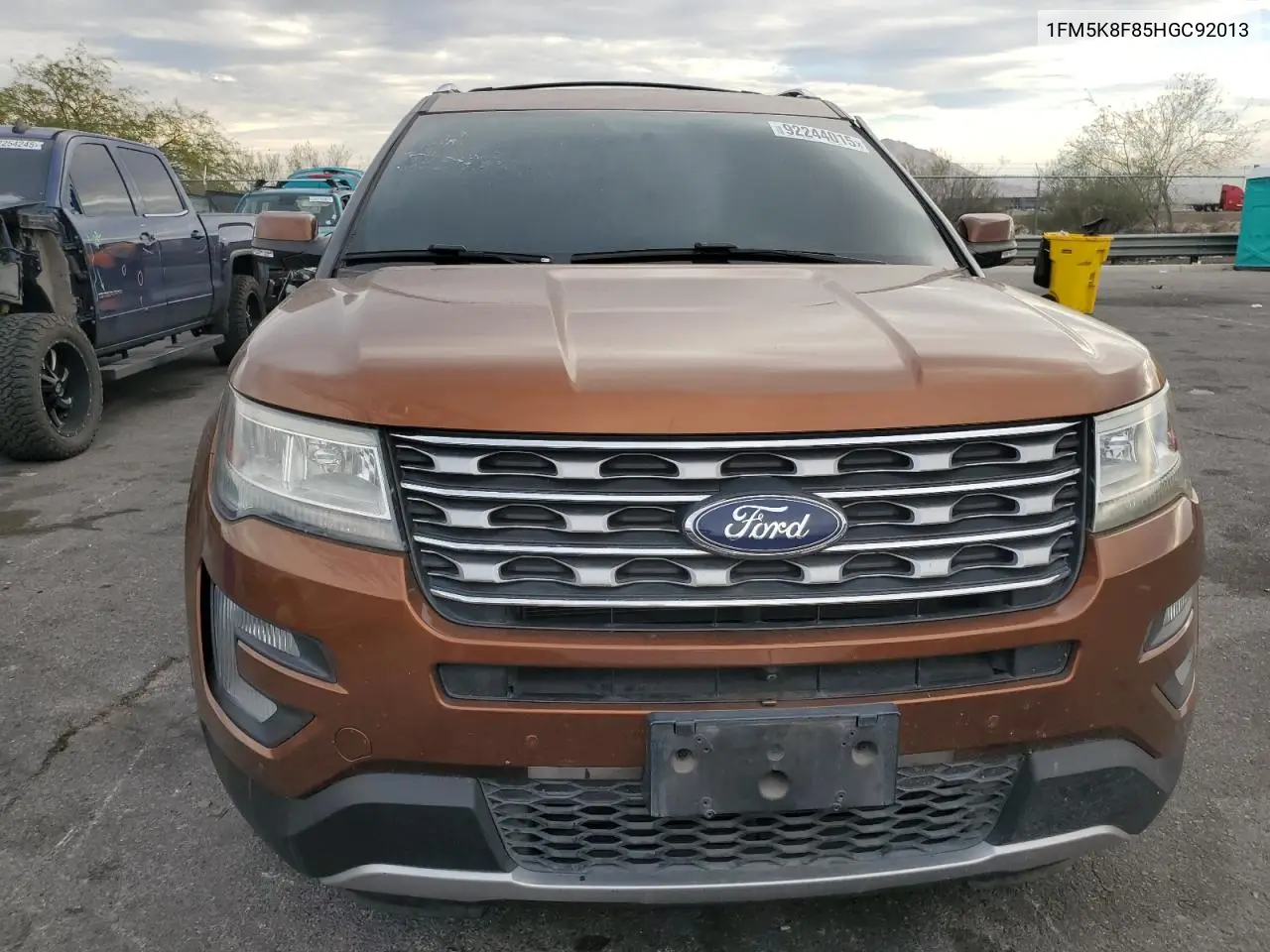 1FM5K8F85HGC92013 2017 Ford Explorer Limited