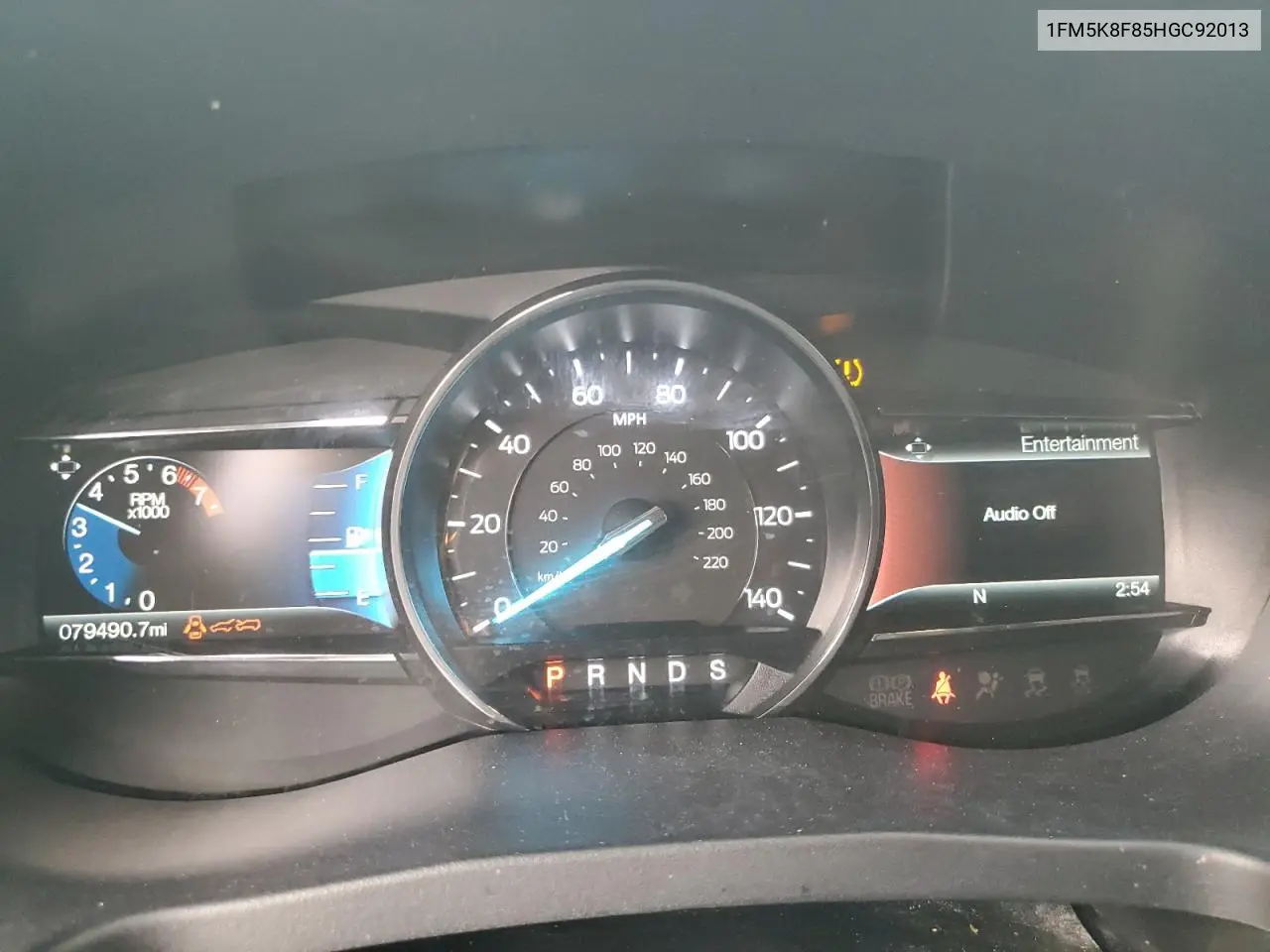 1FM5K8F85HGC92013 2017 Ford Explorer Limited
