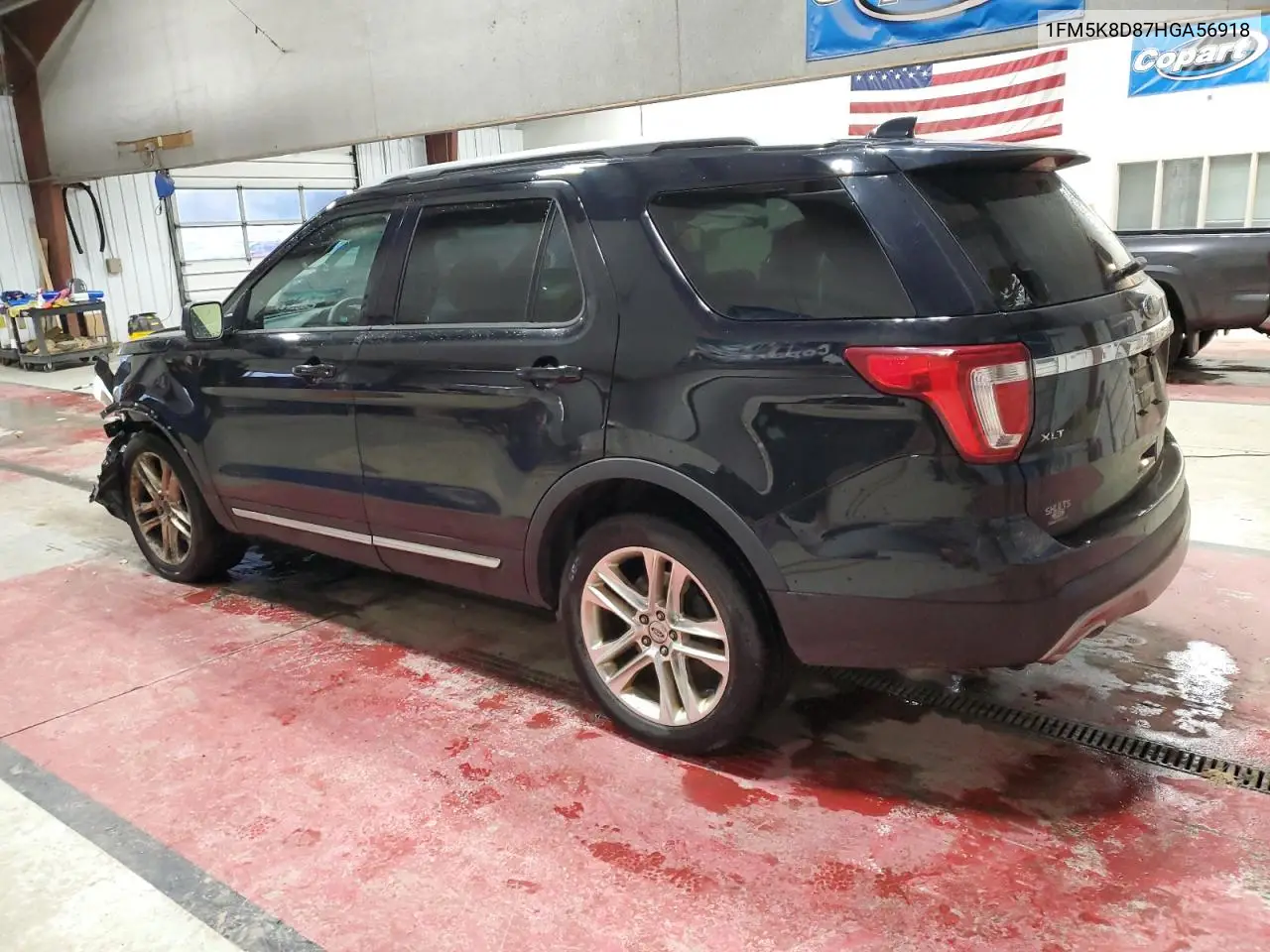 1FM5K8D87HGA56918 2017 Ford Explorer Xlt