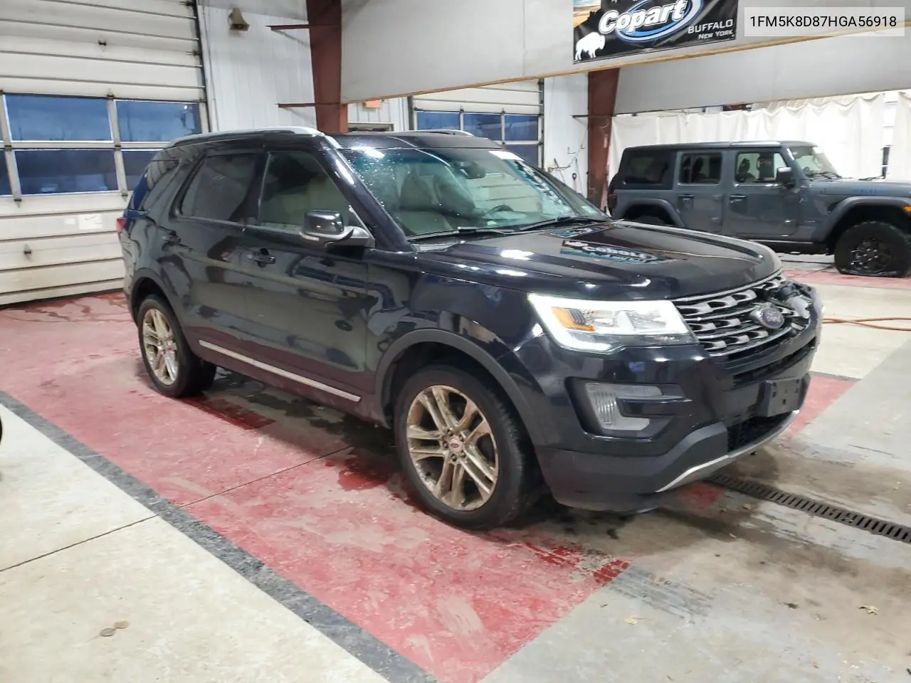 1FM5K8D87HGA56918 2017 Ford Explorer Xlt