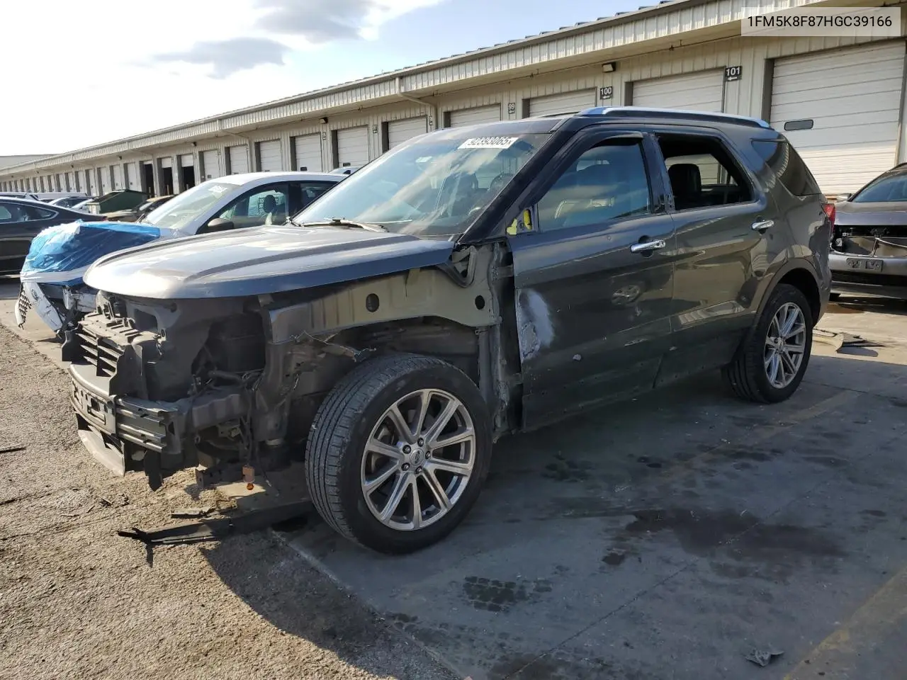 1FM5K8F87HGC39166 2017 Ford Explorer Limited