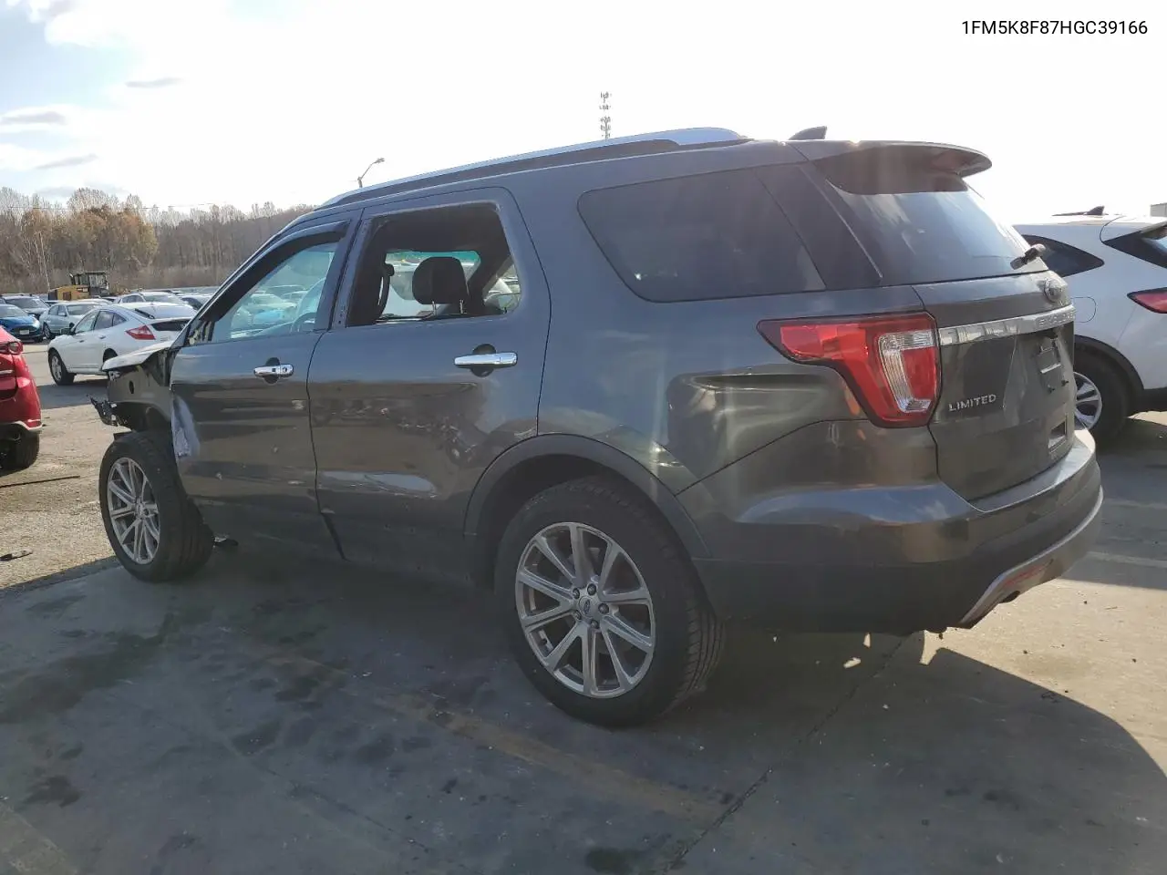 1FM5K8F87HGC39166 2017 Ford Explorer Limited