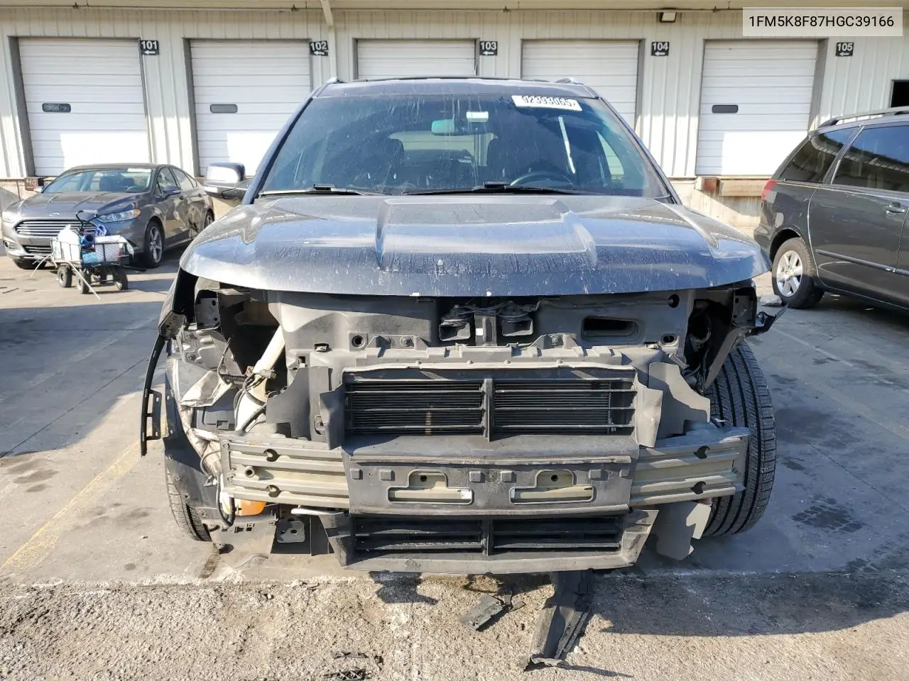 1FM5K8F87HGC39166 2017 Ford Explorer Limited