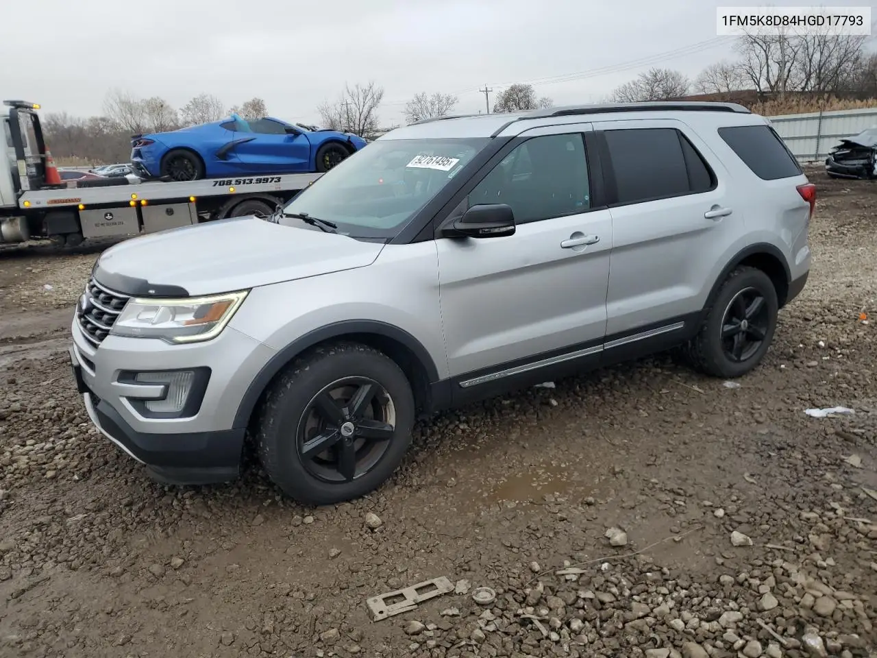 1FM5K8D84HGD17793 2017 Ford Explorer Xlt