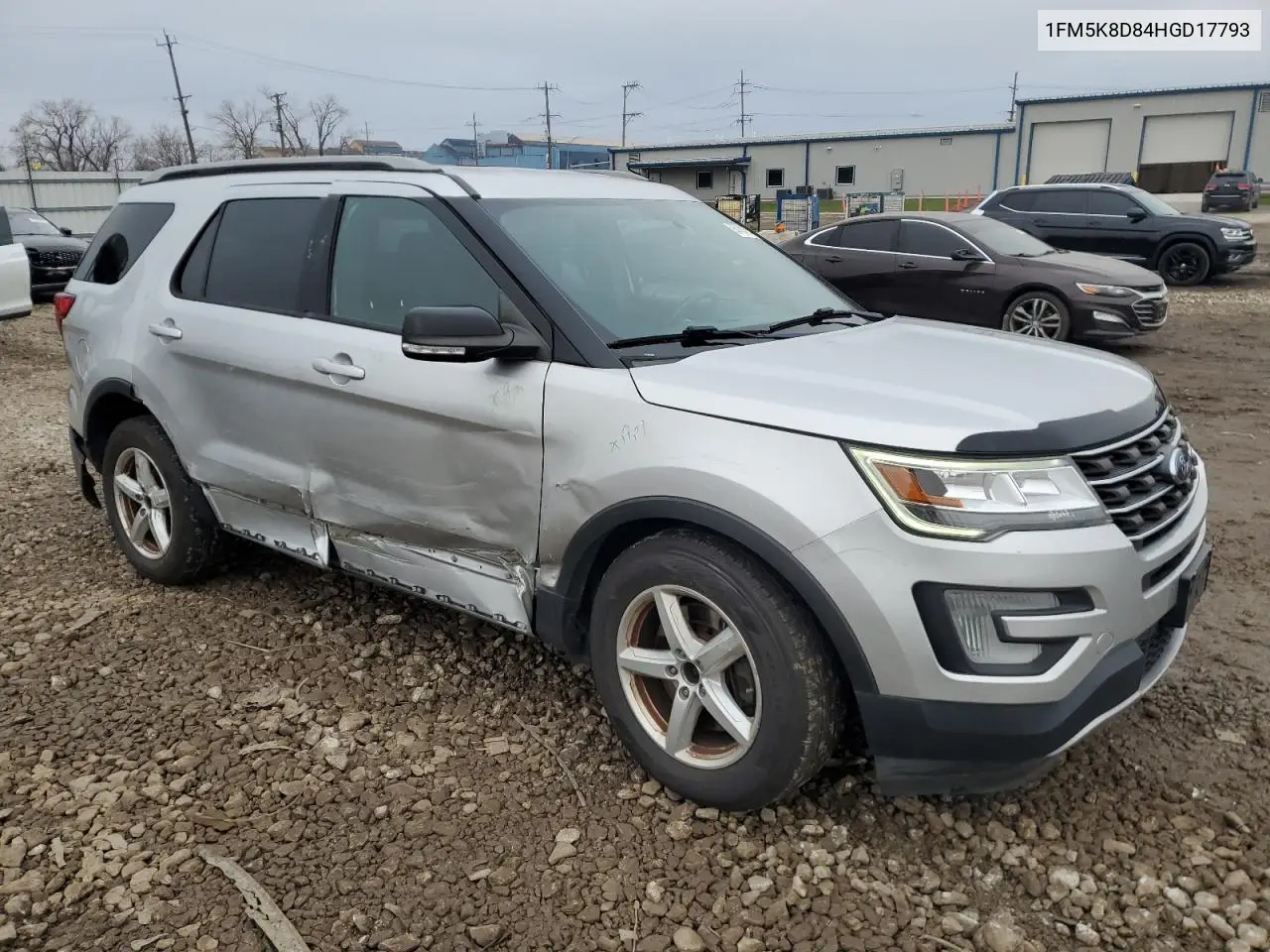 1FM5K8D84HGD17793 2017 Ford Explorer Xlt