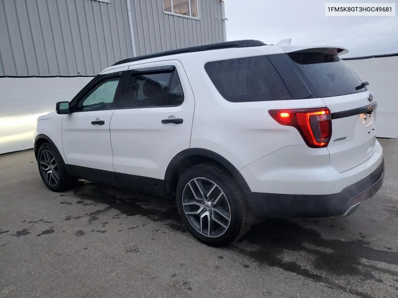 1FM5K8GT3HGC49681 2017 Ford Explorer Sport