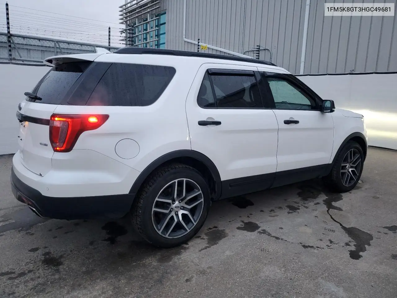 1FM5K8GT3HGC49681 2017 Ford Explorer Sport