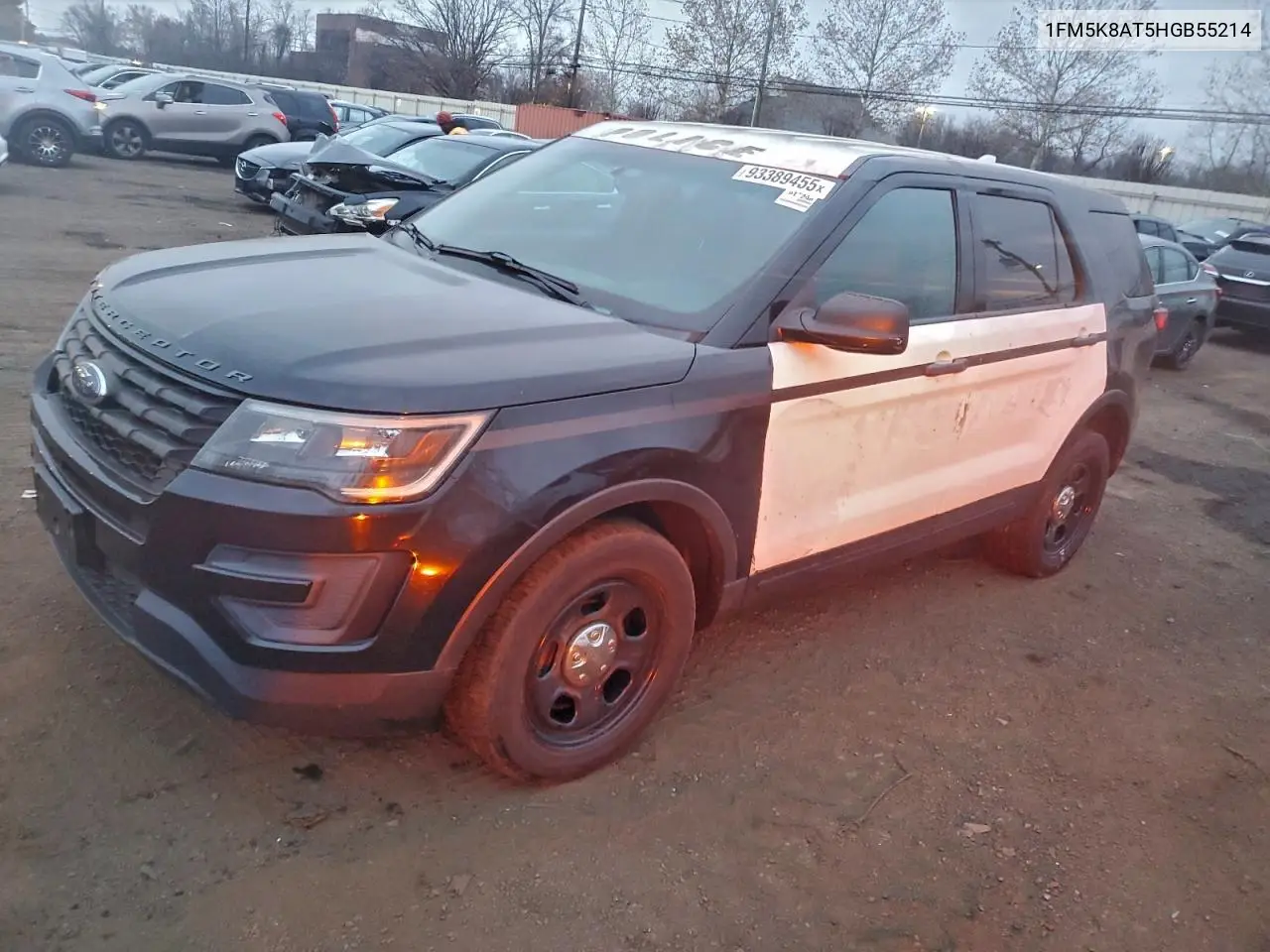 1FM5K8AT5HGB55214 2017 Ford Explorer Police Interceptor