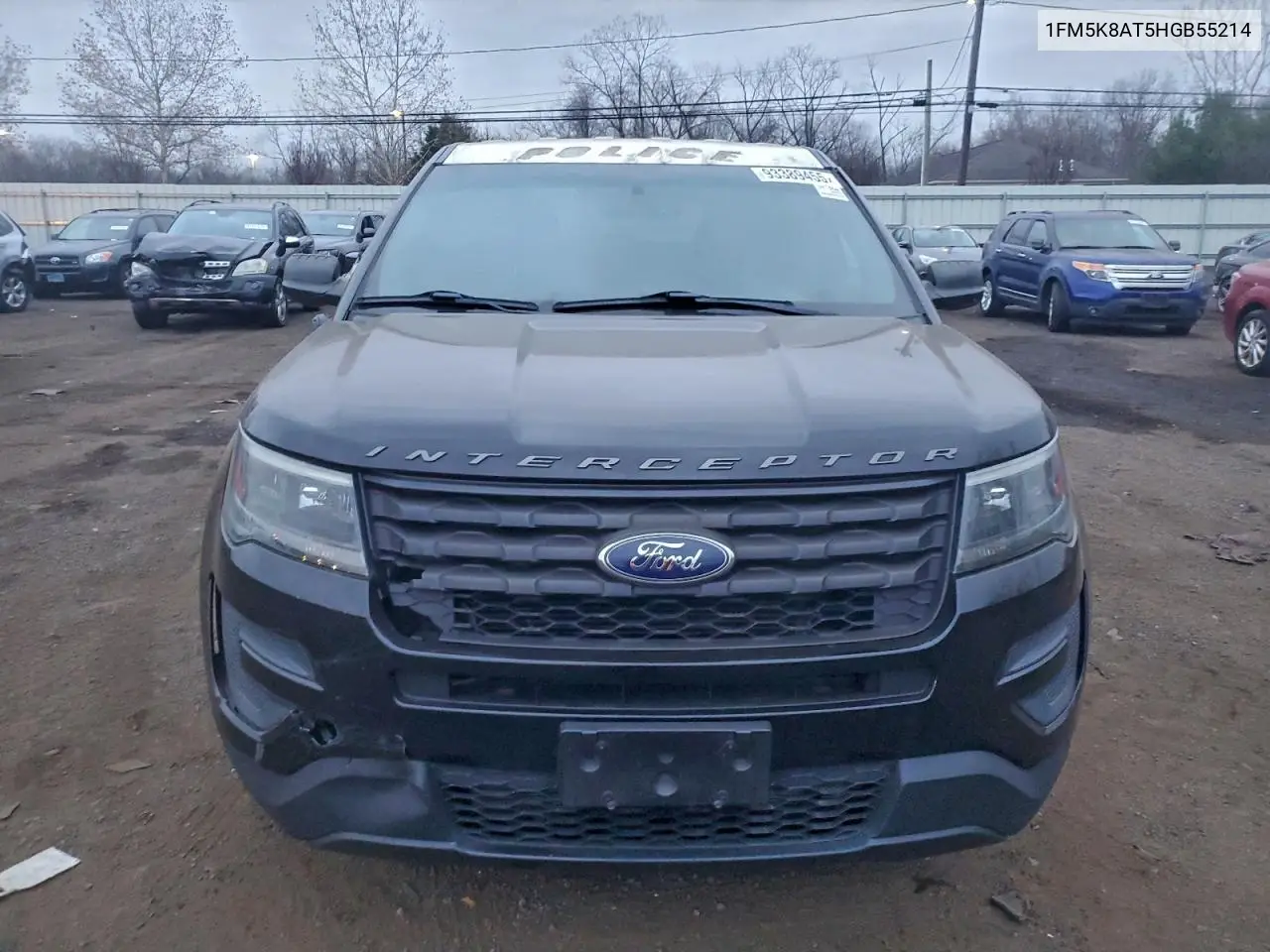 1FM5K8AT5HGB55214 2017 Ford Explorer Police Interceptor