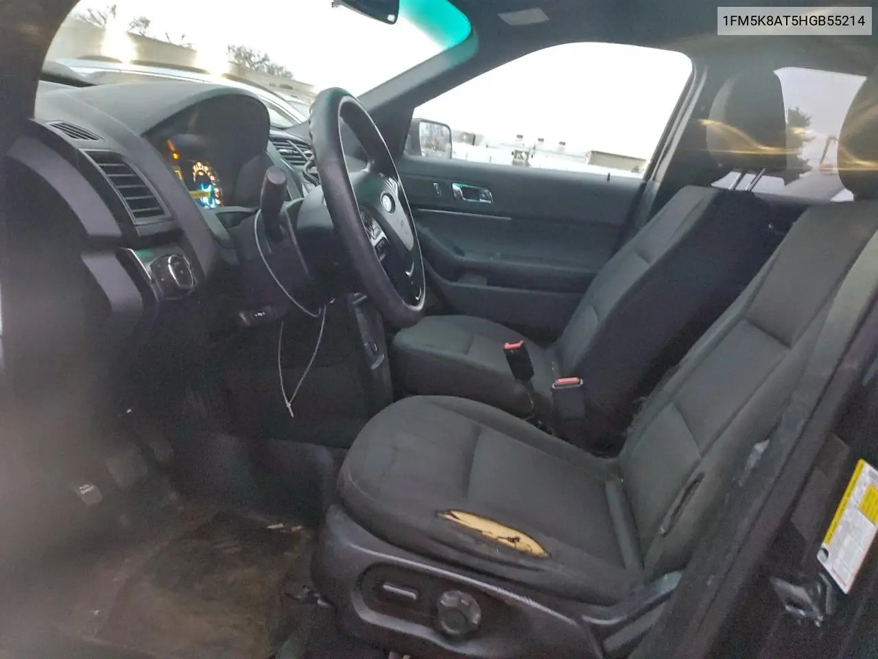 1FM5K8AT5HGB55214 2017 Ford Explorer Police Interceptor