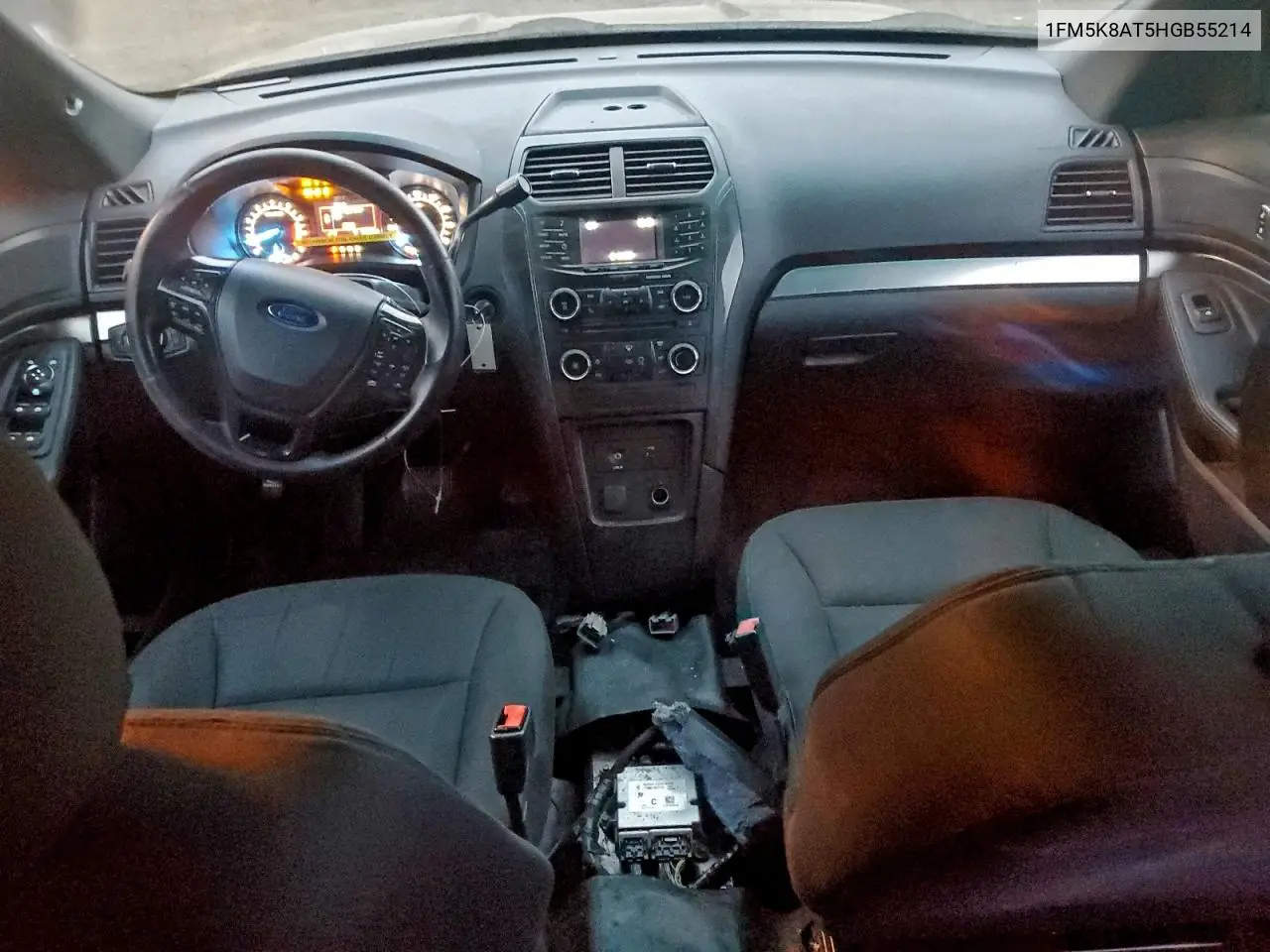 1FM5K8AT5HGB55214 2017 Ford Explorer Police Interceptor