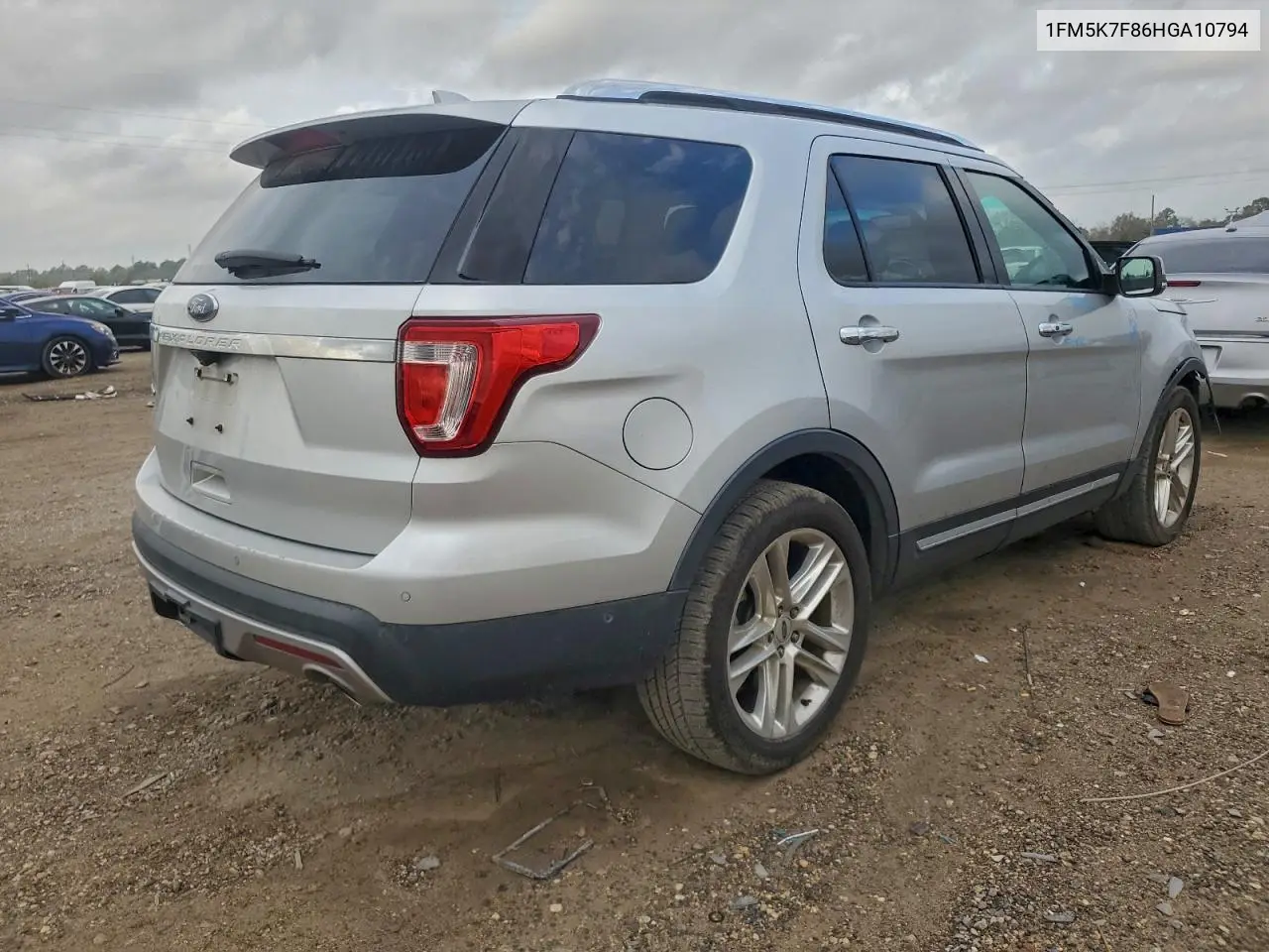 1FM5K7F86HGA10794 2017 Ford Explorer Limited