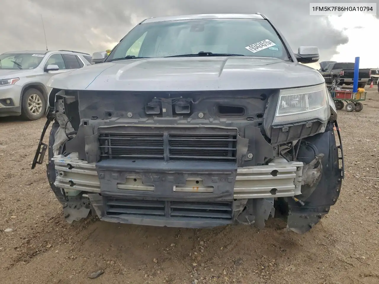 1FM5K7F86HGA10794 2017 Ford Explorer Limited