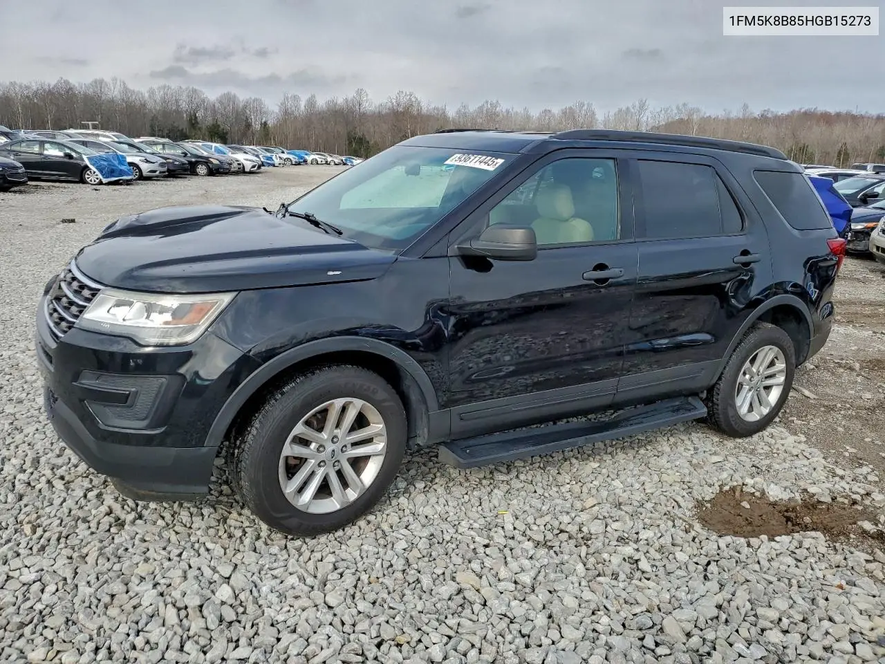 1FM5K8B85HGB15273 2017 Ford Explorer