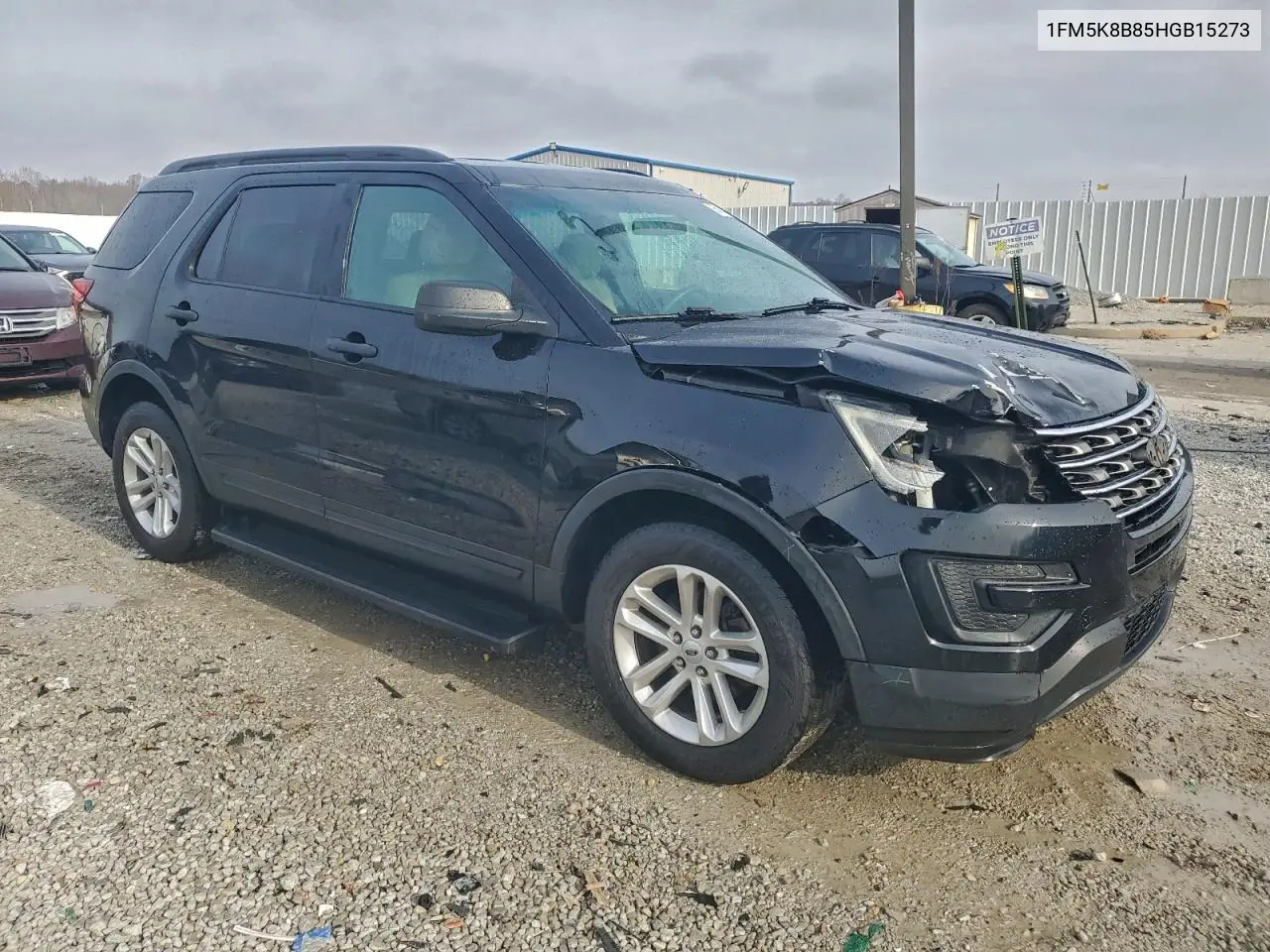 1FM5K8B85HGB15273 2017 Ford Explorer