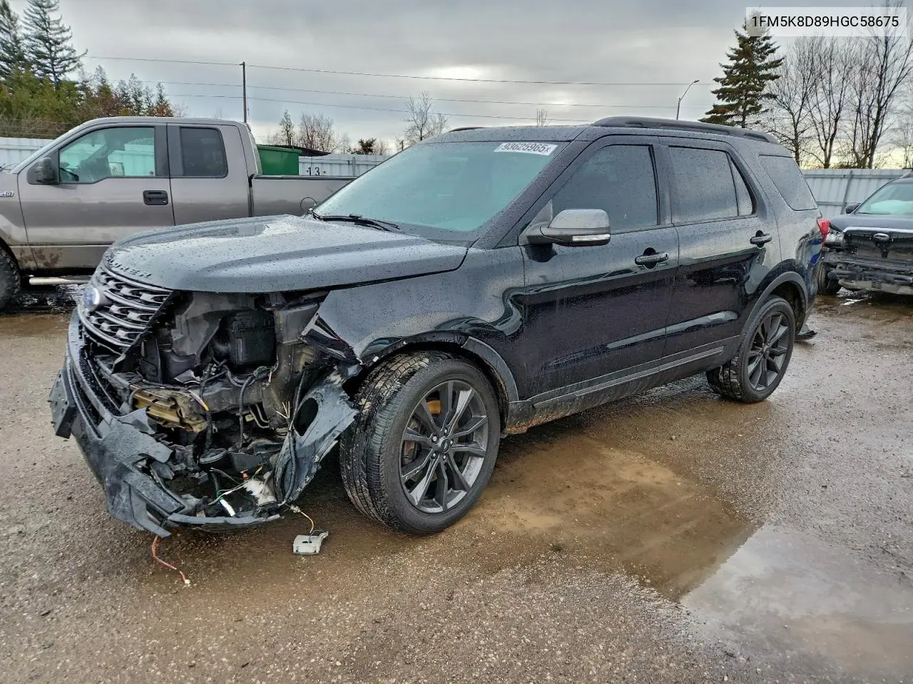 1FM5K8D89HGC58675 2017 Ford Explorer Xlt