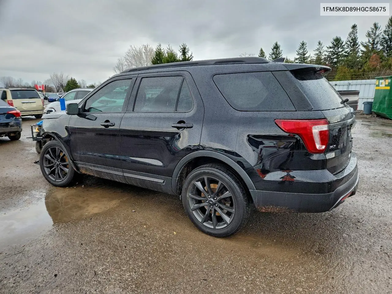 1FM5K8D89HGC58675 2017 Ford Explorer Xlt