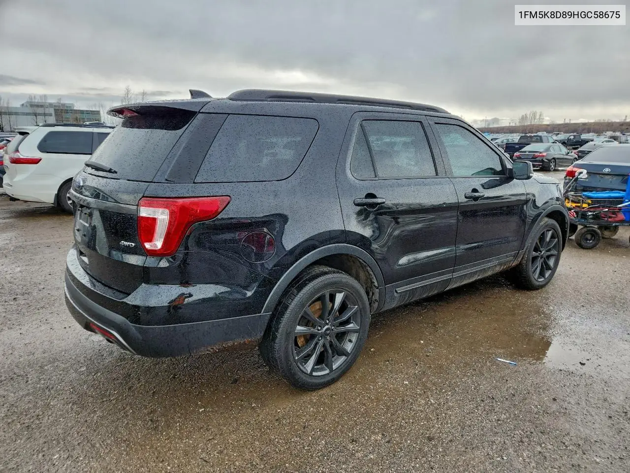 1FM5K8D89HGC58675 2017 Ford Explorer Xlt