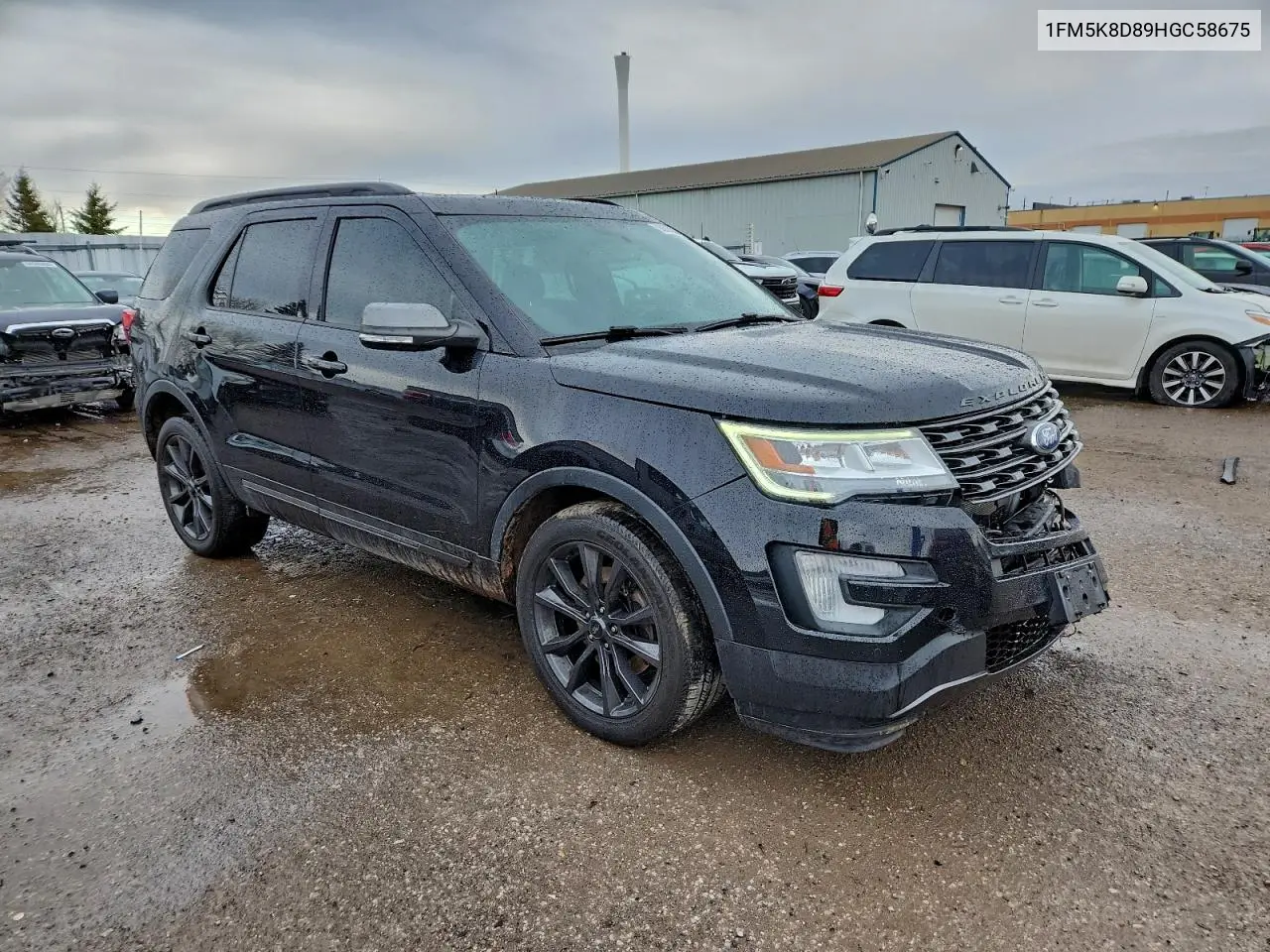 1FM5K8D89HGC58675 2017 Ford Explorer Xlt