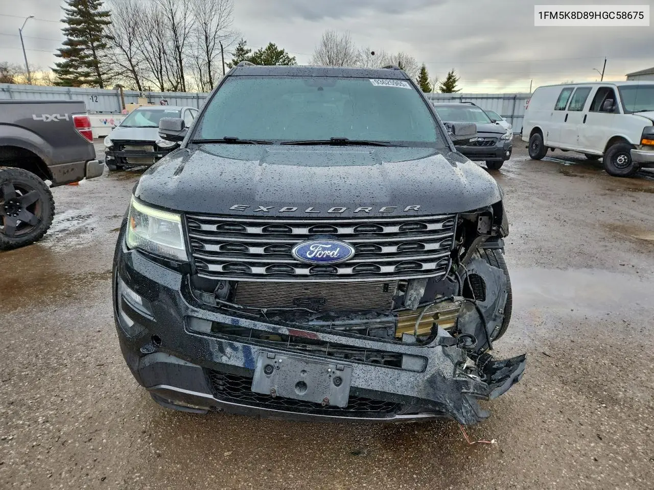 1FM5K8D89HGC58675 2017 Ford Explorer Xlt