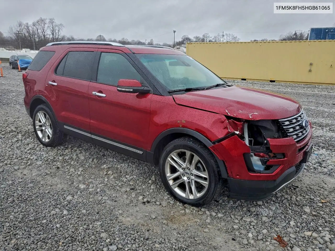 1FM5K8FH5HGB61065 2017 Ford Explorer Limited