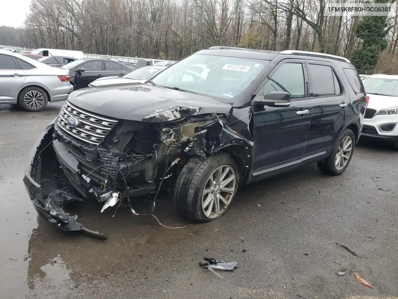 1FM5K8F80HGC06381 2017 Ford Explorer Limited