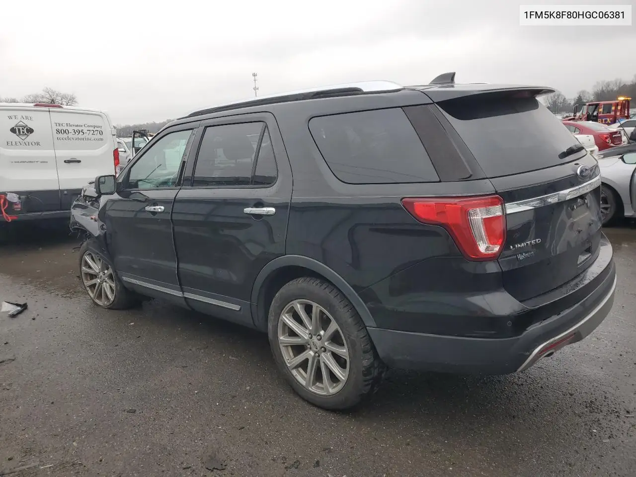 1FM5K8F80HGC06381 2017 Ford Explorer Limited