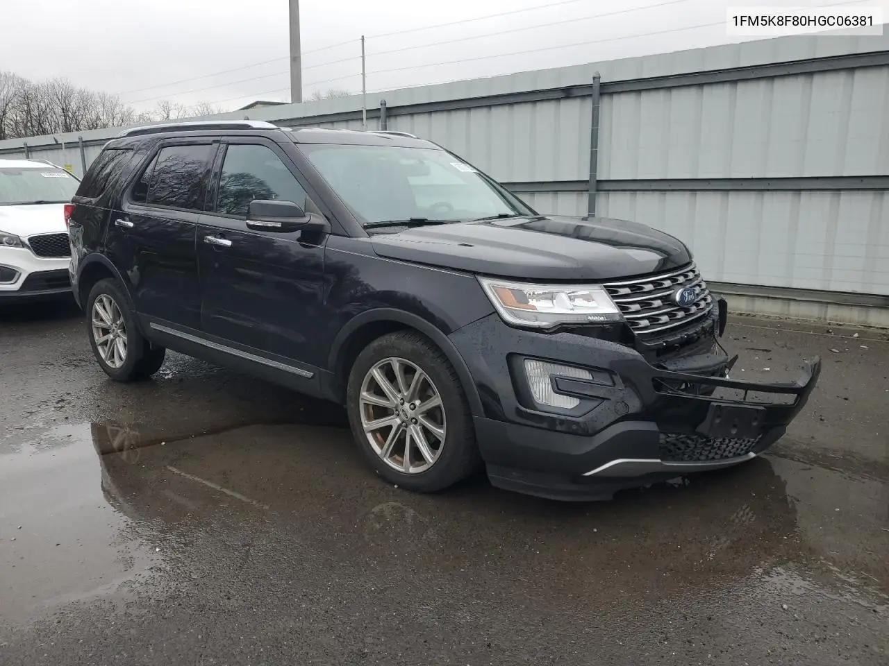 1FM5K8F80HGC06381 2017 Ford Explorer Limited