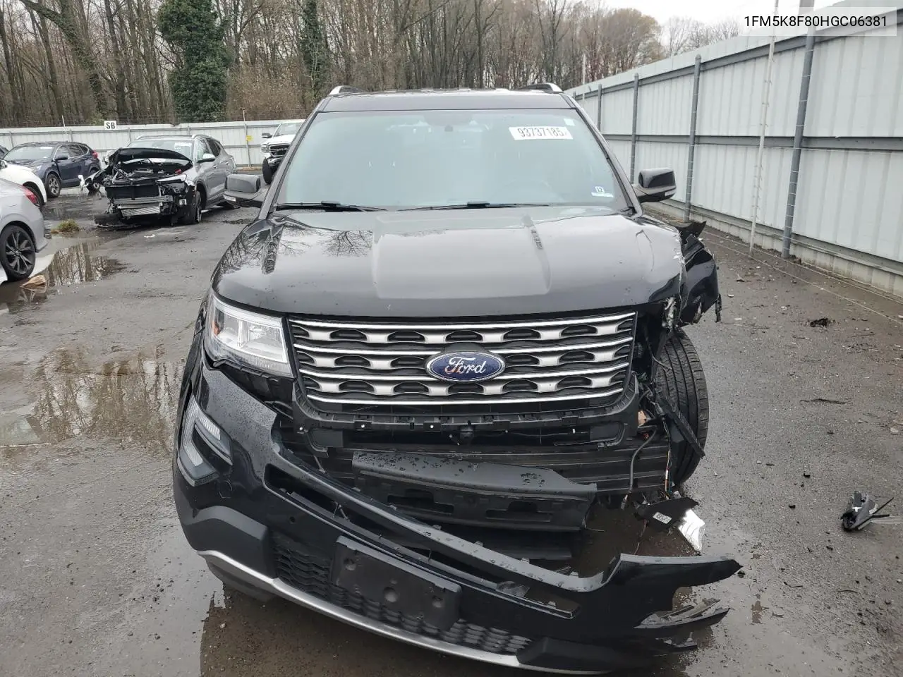 1FM5K8F80HGC06381 2017 Ford Explorer Limited
