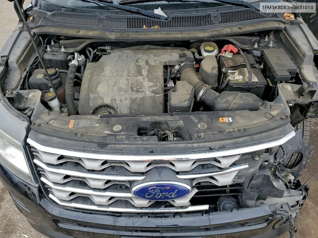 1FM5K8D83HGB51010 2017 Ford Explorer Xlt