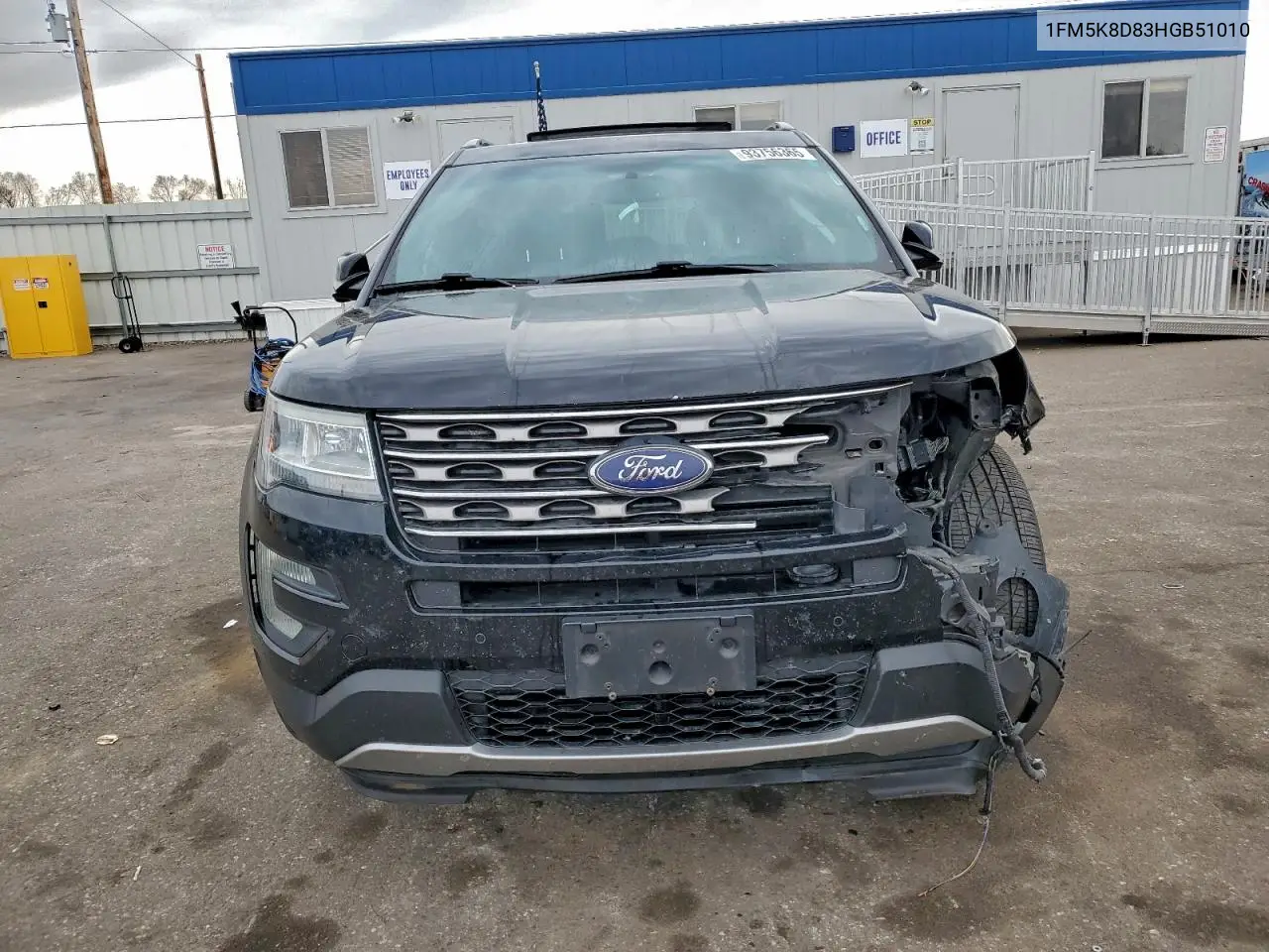 1FM5K8D83HGB51010 2017 Ford Explorer Xlt