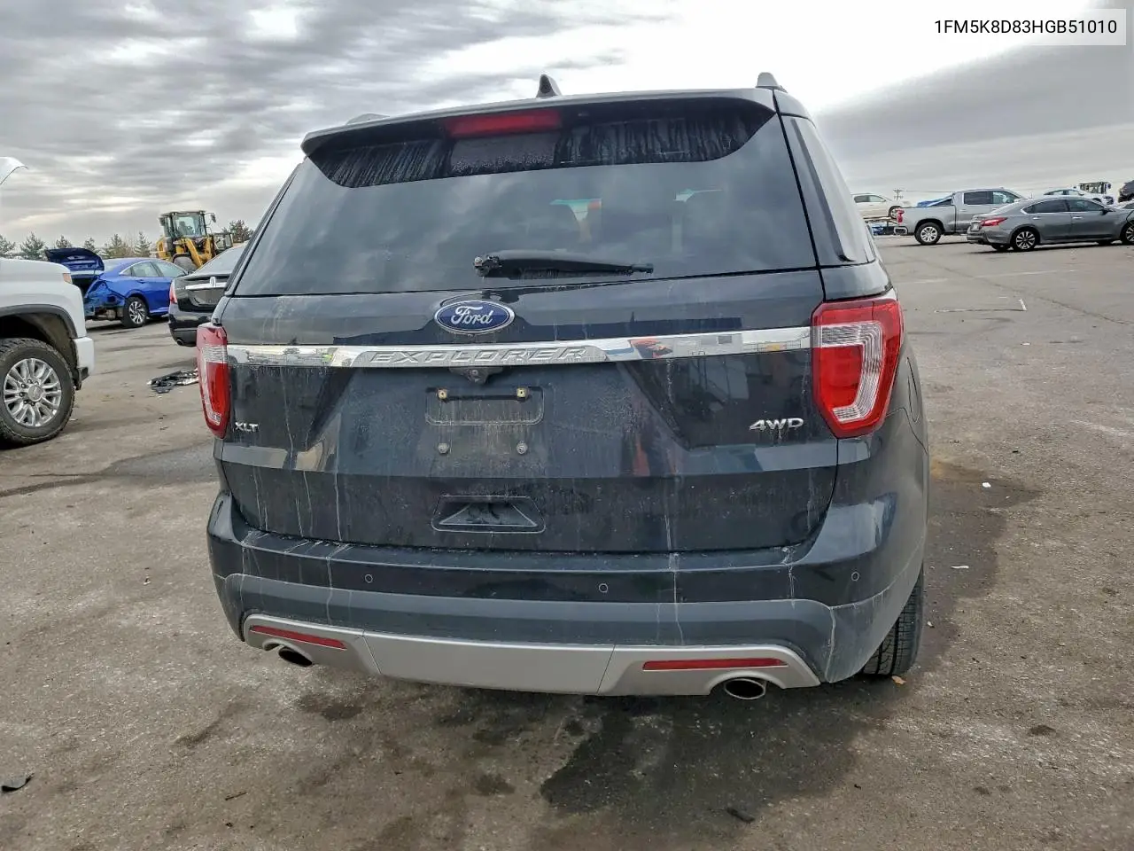 1FM5K8D83HGB51010 2017 Ford Explorer Xlt