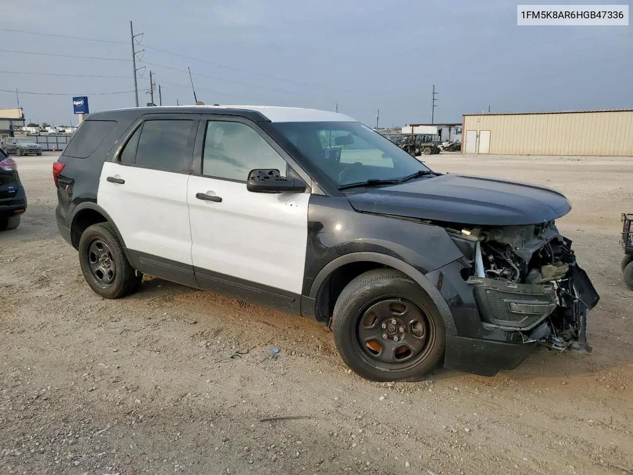 1FM5K8AR6HGB47336 2017 Ford Explorer Police Interceptor