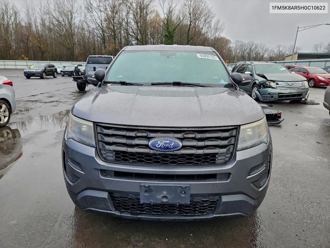 1FM5K8AR5HGC10622 2017 Ford Explorer Police Interceptor