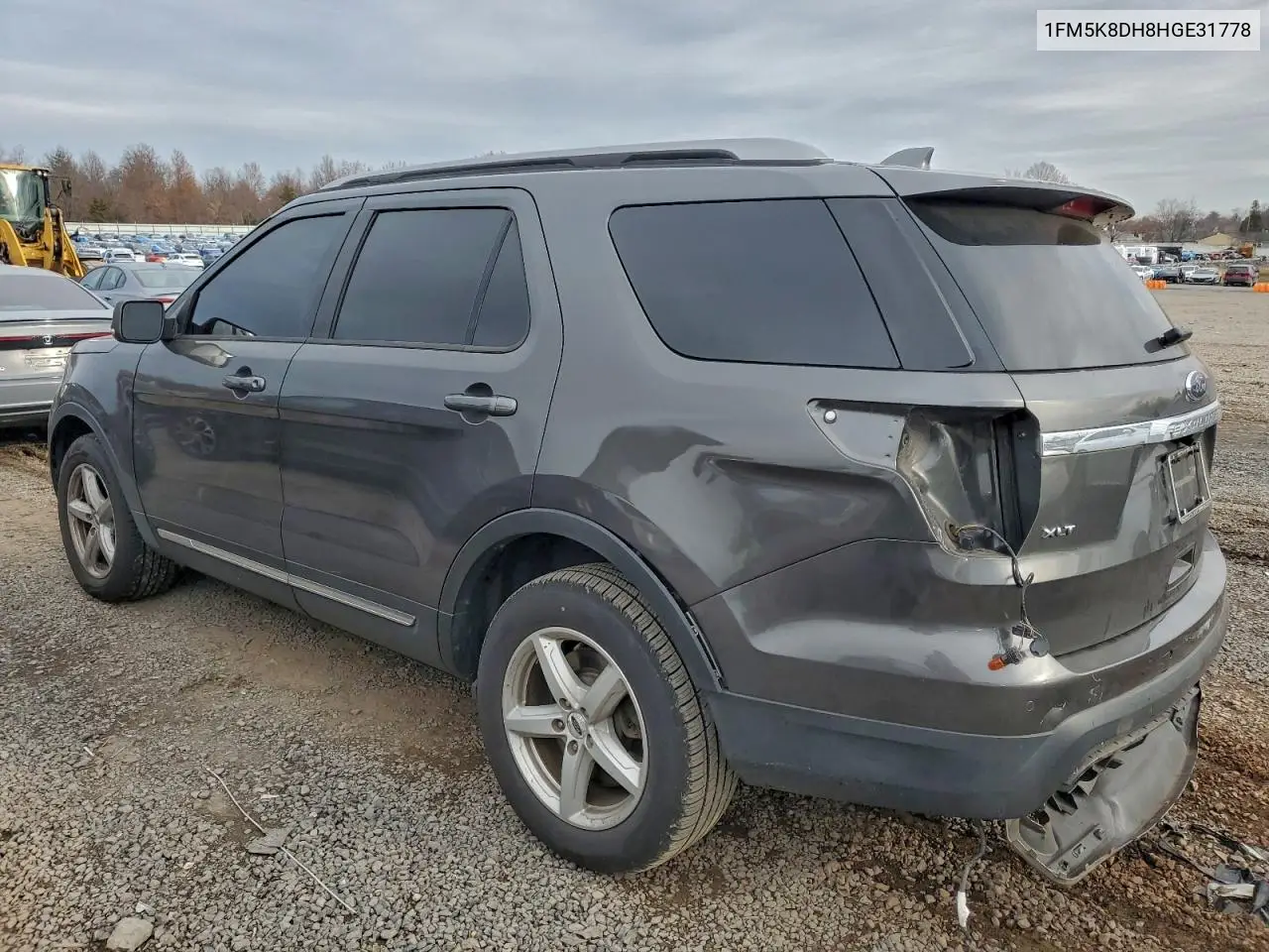 1FM5K8DH8HGE31778 2017 Ford Explorer Xlt