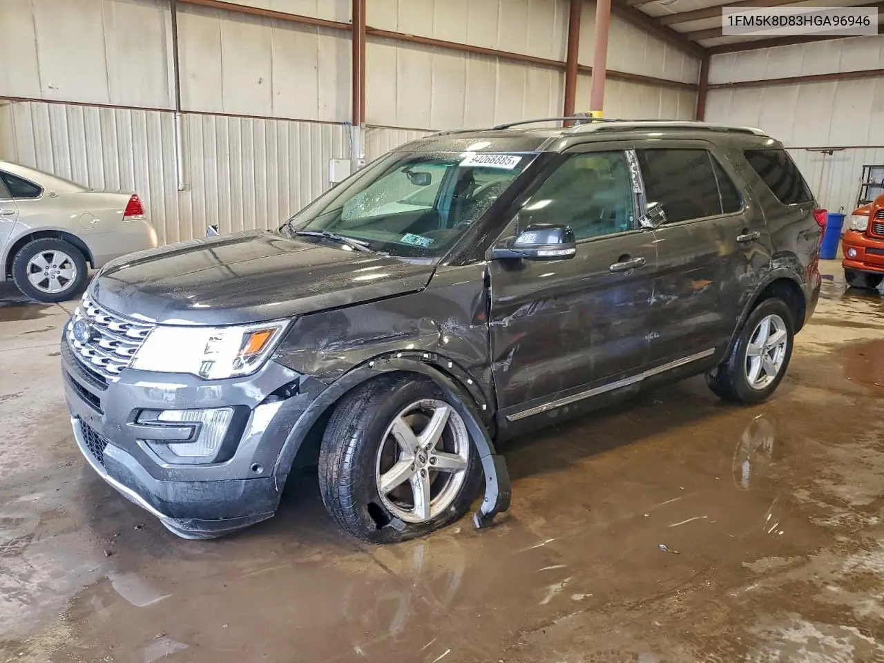 1FM5K8D83HGA96946 2017 Ford Explorer Xlt
