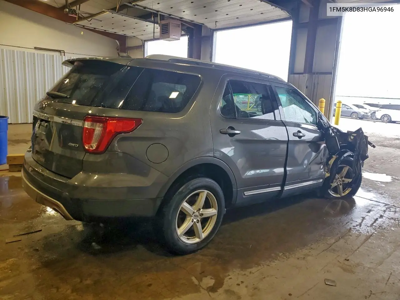 1FM5K8D83HGA96946 2017 Ford Explorer Xlt