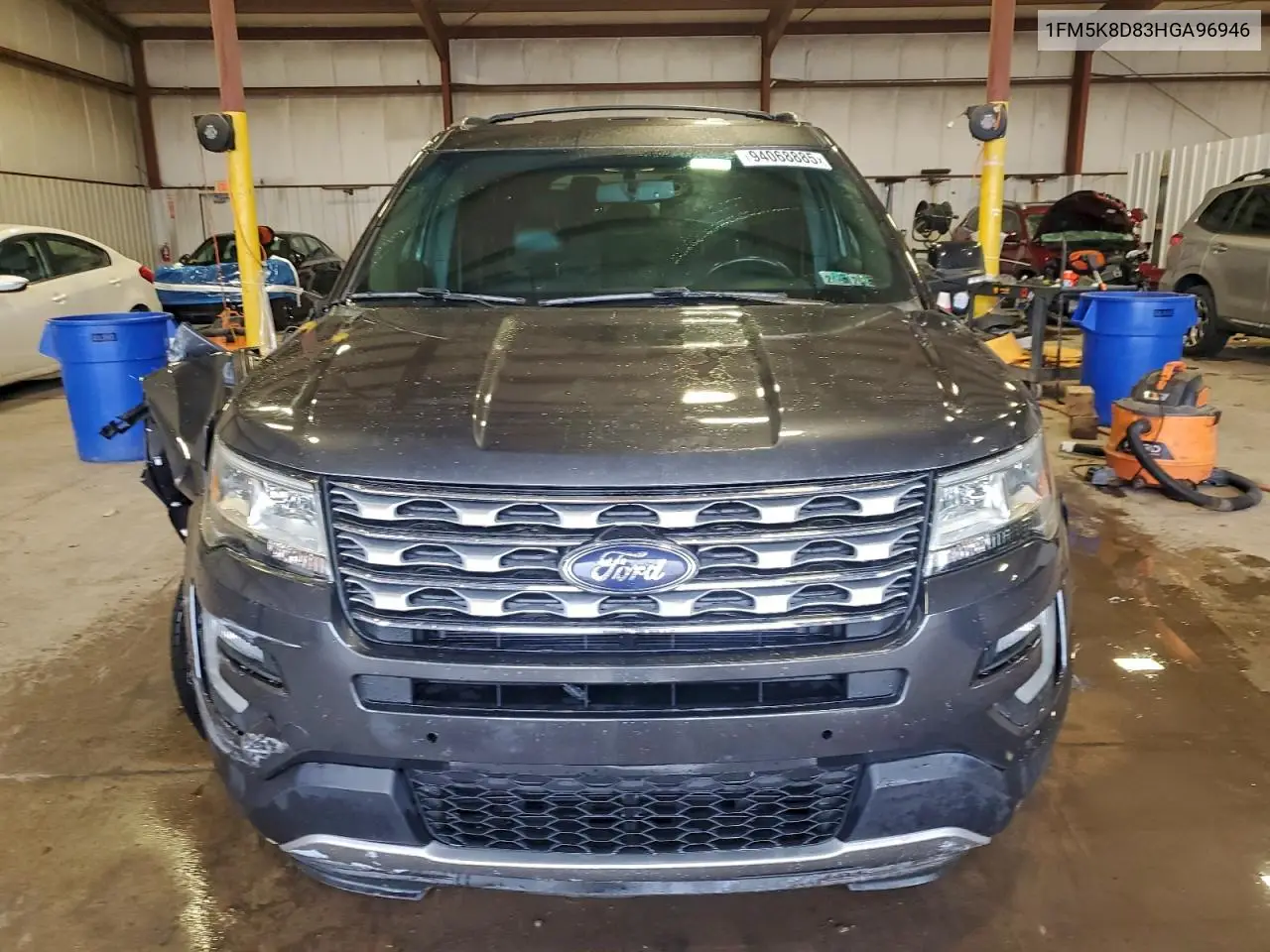 1FM5K8D83HGA96946 2017 Ford Explorer Xlt