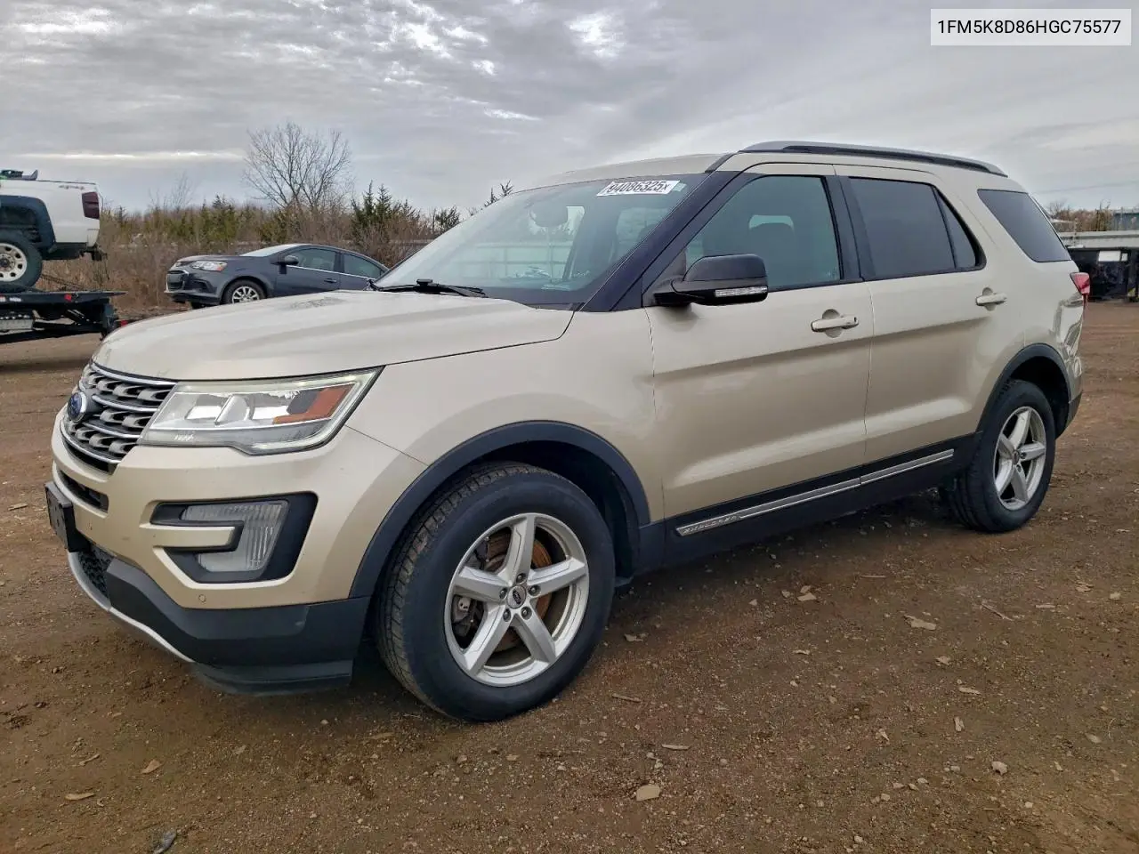 1FM5K8D86HGC75577 2017 Ford Explorer Xlt