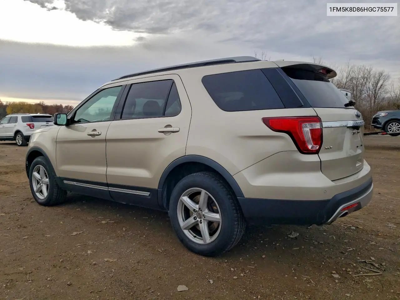 1FM5K8D86HGC75577 2017 Ford Explorer Xlt
